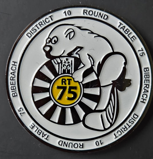 Beaver's Crown Gin with RT75-Coin– Round-Table-Edition