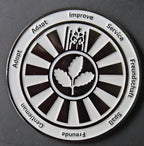 Beaver's Crown Gin with RT75-Coin– Round-Table-Edition
