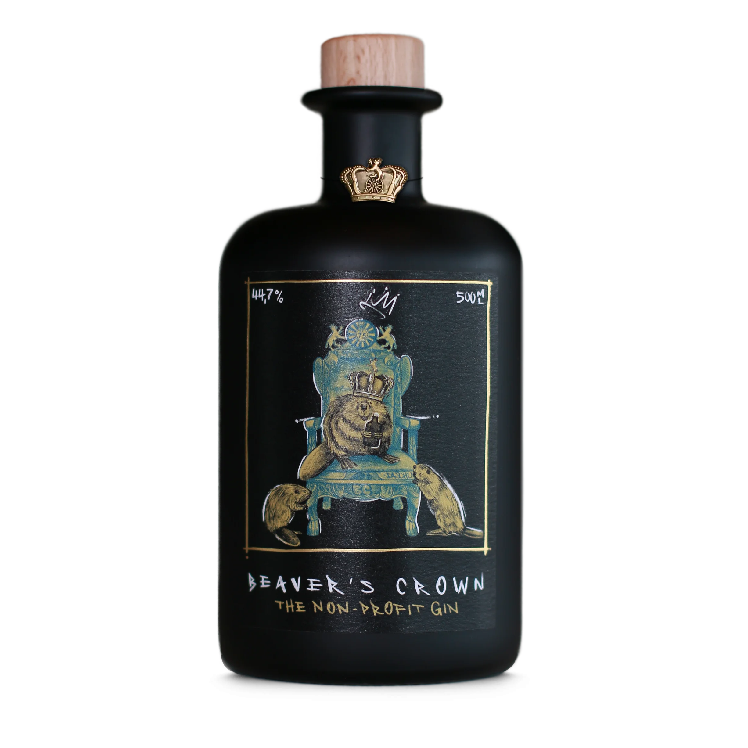 Beaver’s Crown Gin mit Pin – Round-Table-Edition